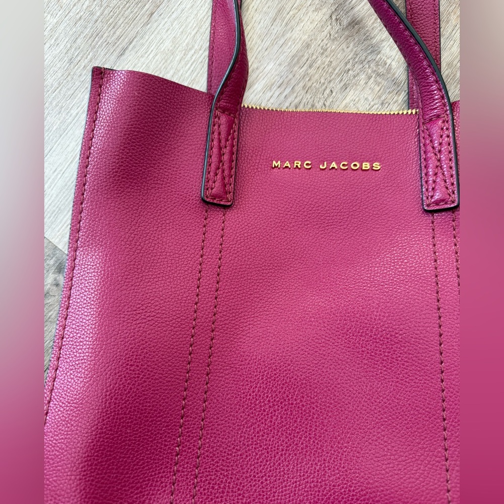 Marc Jacobs Deep Red Tote Bag
